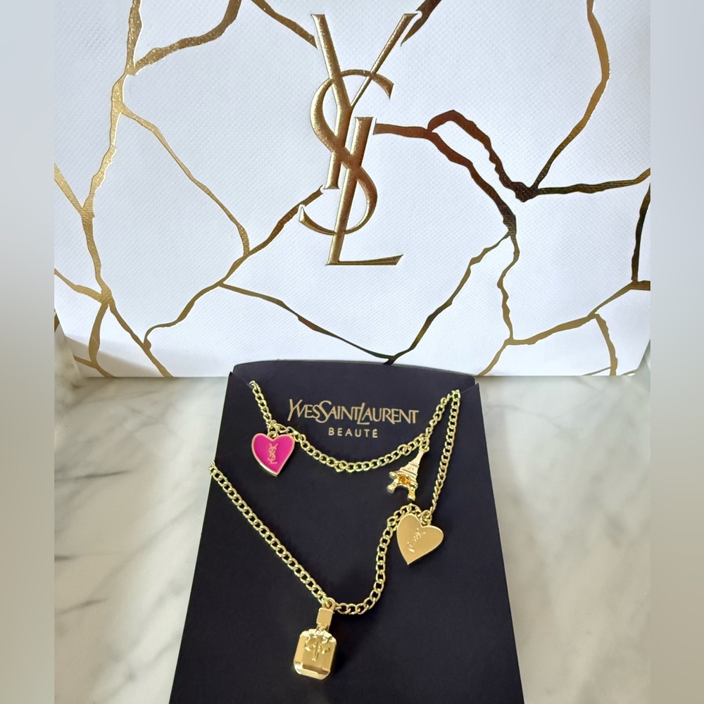 💖 Yves Saint Laurent YSL Phone and Bag Charm 💖